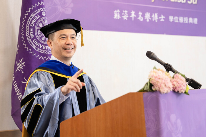 清華電資學院院長徐碩鴻讚揚蘇姿丰為當代最不凡的領導者。