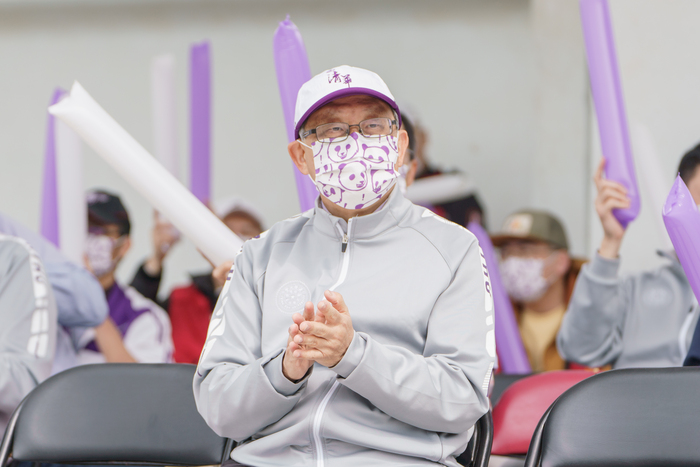 清華大學校長賀陳弘希望運動員秉持運動員精神盡全力比賽