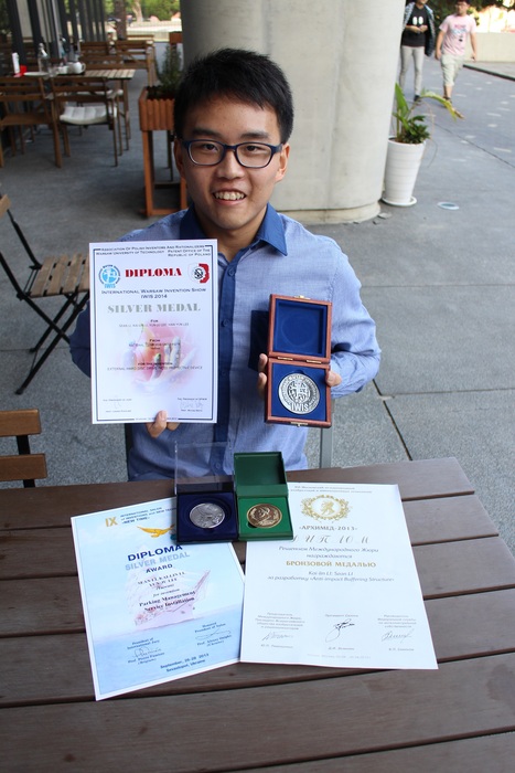 清華發明家李直懋 21歲擁6專利