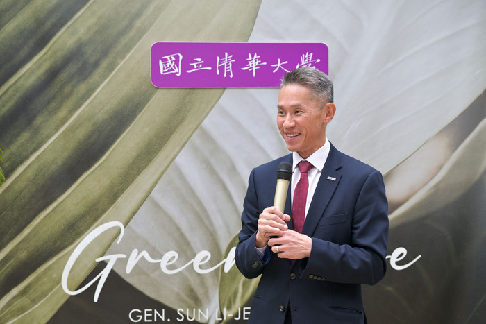 高為元校長表示，傑出人才發展基金獎勵範圍涵蓋理工、人文、教育、藝術等領域教師，也將行政績優職員納入獎勵範圍。圖片