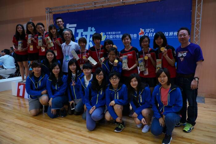清華大學女子桌球隊獲得大專盃桌球賽一般組團體冠軍
