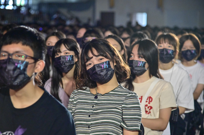 去年的新生領航營因疫情改為線上舉行，今年終於可以實體舉辦，許多新生都非常興奮期待。