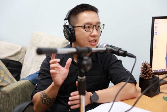 清華音樂人Podcast主持人林浩立用嘻哈精神來談流行音樂文化現象。