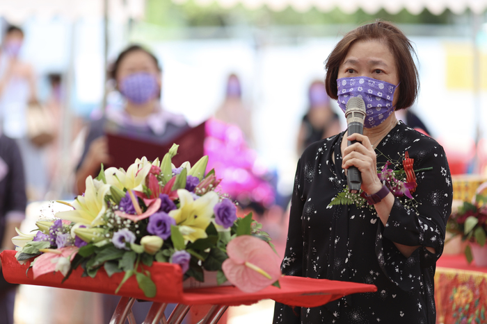 捐建者曾繁城的夫人陳韓希望建築落成後能將美好文物永久典藏