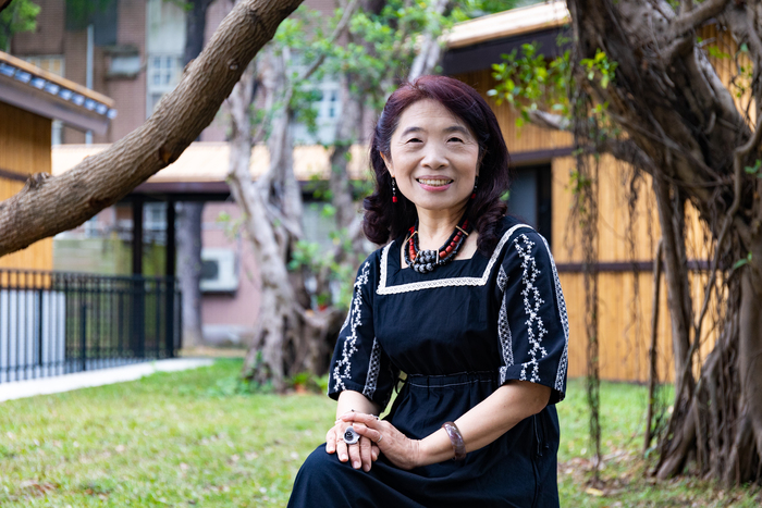 清華原民科學發展中心主任傅麗玉是打造竹屋的重要推手