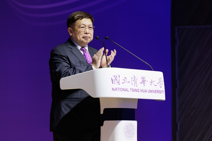 清華校友總會理事長陳立白致力邀請更多校友加入總會,共同成為母校的堅強後盾。圖片