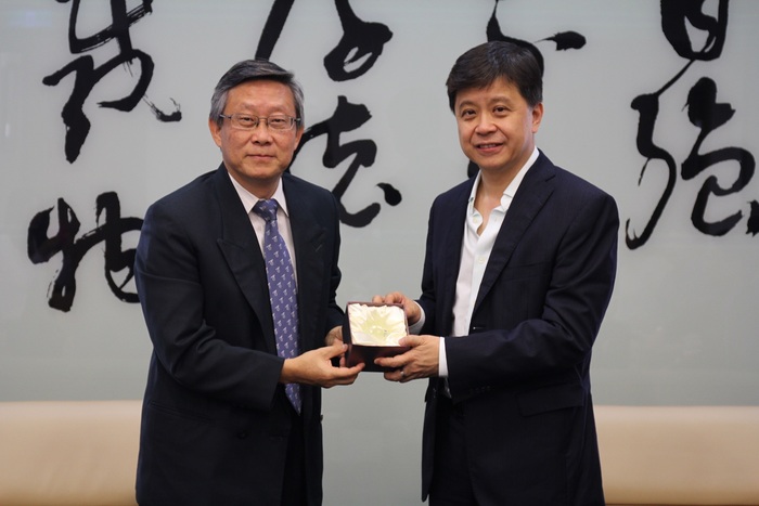 微軟亞洲研究院洪小文院長訪問清華