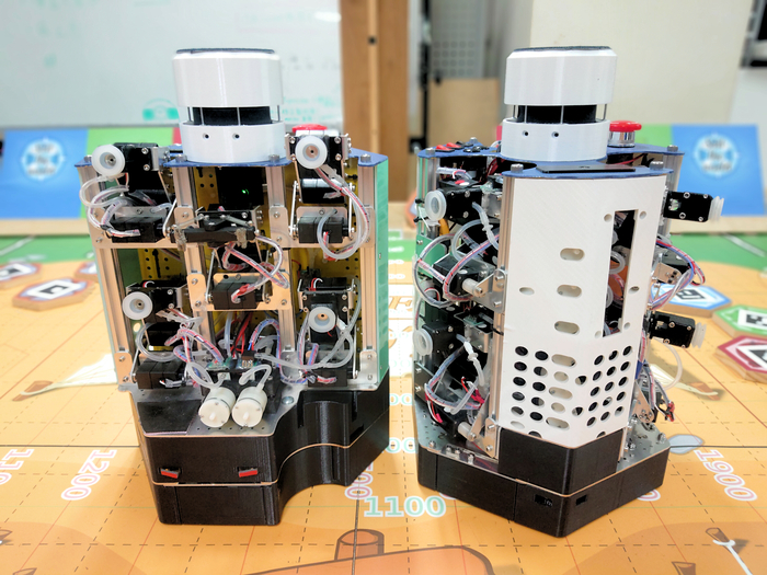 清華機器人團隊研發出多感測器定位與全向式底盤，大幅提升機器人定位精準度與移動效率。